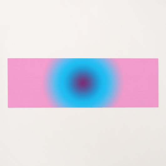 Gradiënt van de hemel yogamat (Achterkant (horizontaal))