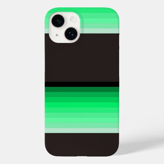 Gradiënt van groen: moderne minimalistische kunst Case-Mate iPhone case (Achterkant)