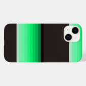 Gradiënt van groen: moderne minimalistische kunst Case-Mate iPhone case (Achterkant (horizontaal))