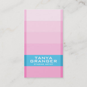 Gradiënt van het Monster van Pantone - Roze Visitekaartje