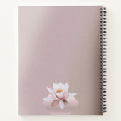 Gradiënt van Roos Lotus Dusty Notitieboek (Achterkant)