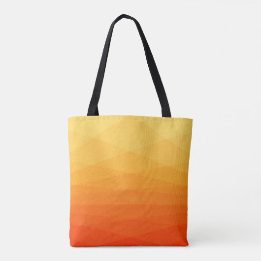 Gradiënt veelhoekig tote bag (Achterkant)