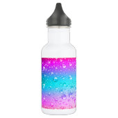 Gradiënt waterdruppeltjes waterfles  (Links)