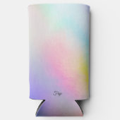 gradiënt waterverf galaxy achtergrond seltzer blikjeskoeler (Voorkant)