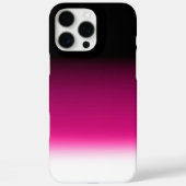 Gradiënt wit roze bordeauxrood Case-Mate iPhone case (Achterkant)