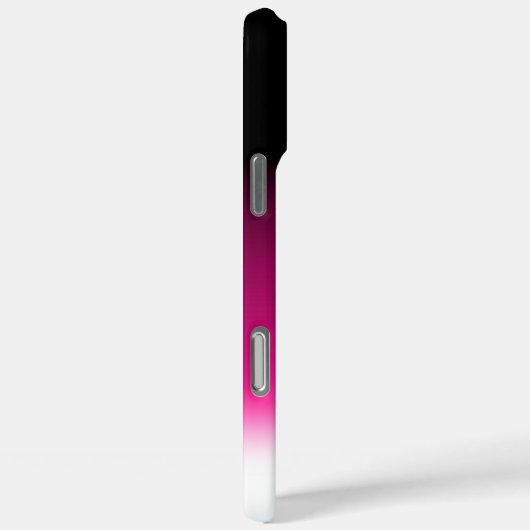 Gradiënt wit roze bordeauxrood Case-Mate iPhone case (Achterkant / Rechts)