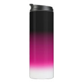Gradiënt wit roze bordeauxrood thermosbeker (Geroteerd rechts)