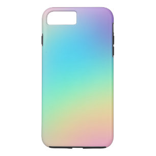 Gradiënt zacht prismatische pasta iPhone 8/7 plus hoesje