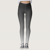Gradiënt zwart leggings (Voorkant)