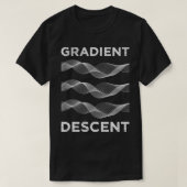 Gradiëntdaling 1 t-shirt (Design voorkant)