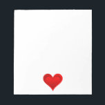 Gradiënten RED LOVE HEART   jouw tekst & ideeën Notitieblok<br><div class="desc">hart samengesteld uit EDDA Fröhlich / EDDArt | Gelukkig gevoel voor cadeautjes in de liefde | voor meer producten en Design kunt u contact met mij opnemen: contact@eddart.de of kunt u hier kijken: www.zazzle.com/prettypatternarts* en hier: www.zazzle.com/eddartshop* en hier: www.zazzle.de/eddartiful*</div>