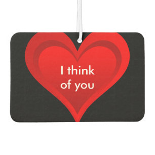 Gradiënten RED LOVE HEART + uw ruggen. en ideeën Luchtverfrisser