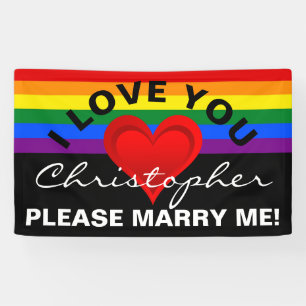 Gradiënten RED LOVE HEART + uw ruggengraat. en ide Spandoek