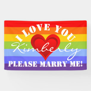 Gradiënten RED LOVE HEART + uw ruggengraat. en ide Spandoek