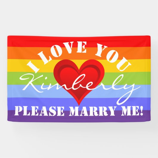 Gradiënten RED LOVE HEART + uw ruggengraat. en ide Spandoek (Horizontaal)