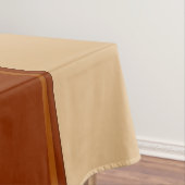 Gradiënten Stripes Border Deco roodbruin + jouw te Tafelkleed (Voorbeeld)