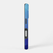 Gradiëntgeometrisch Hoesje – Een naam toevoegen iPhone 16 Hoesje (Rechterkant)