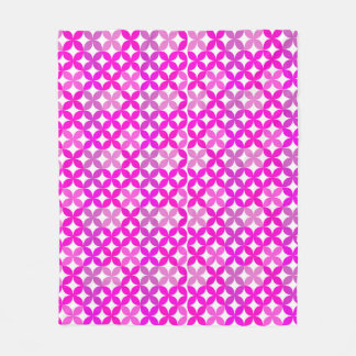 Gradiëntgeometrisch naadloos patroon fleece deken