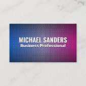 Gradiëntgeometrische achtergrond visitekaartje (Voorkant)