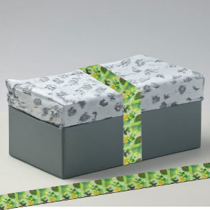 Gradiëntontwerp boomkikker satijnen lint