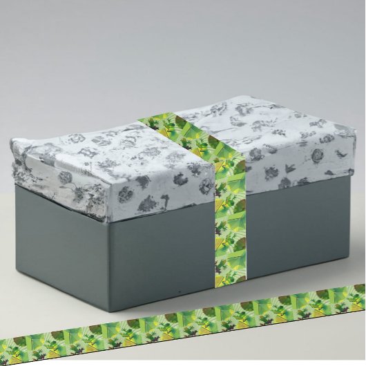 Gradiëntontwerp boomkikker satijnen lint