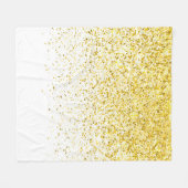 Gradiëntpatroon 1 fleece deken (Voorkant (Horizontaal))