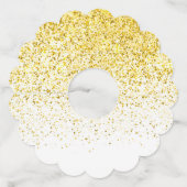 Gradiëntpatroon 1 wijnglaslabel (Voorkant)