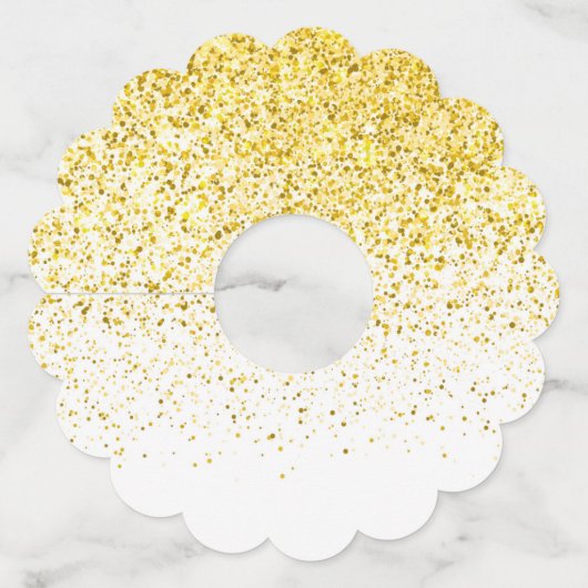 Gradiëntpatroon 1 wijnglaslabel (Achterkant)