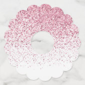 Gradiëntpatroon 2 wijnglaslabel (Achterkant)