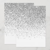 Gradiëntpatroon 3 bedankkaart (Voorkant / Achterkant)