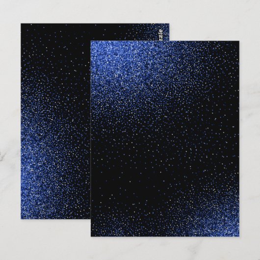 Gradiëntpatroon met gloed 4 briefkaart (Voorkant / Achterkant)