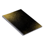 Gradiëntpatroon met gloed 4 notitieboek (Rechterzijde)