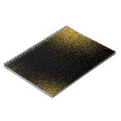 Gradiëntpatroon met gloed 4 notitieboek (Linkerzijde)