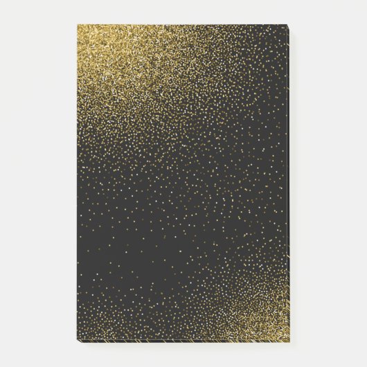 Gradiëntpatroon met gloed 4 post-it® notes (Voorkant)