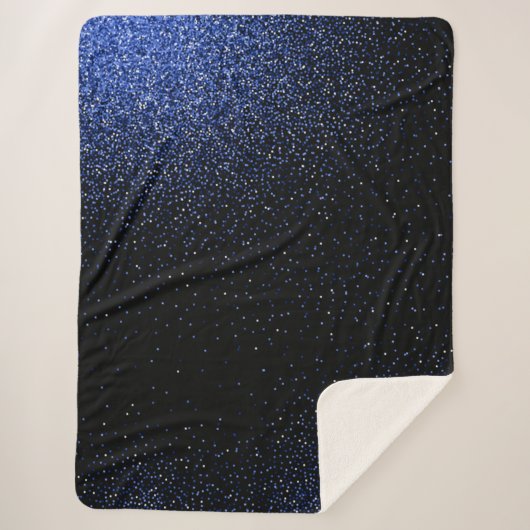 Gradiëntpatroon met gloed 4 sherpa deken (Voorkant)