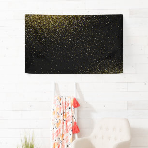 Gradiëntpatroon met gloed 4 spandoek