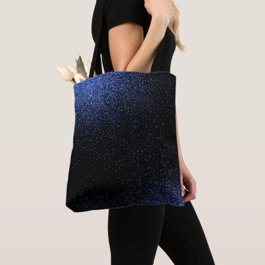 Gradiëntpatroon met gloed 4 tote bag (Dichtbij)