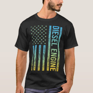 Gradiëntvlag 02 Dieselmotor T-shirt