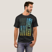 Gradiëntvlag 02 Muay Thai T-shirt (Voorkant volledig)