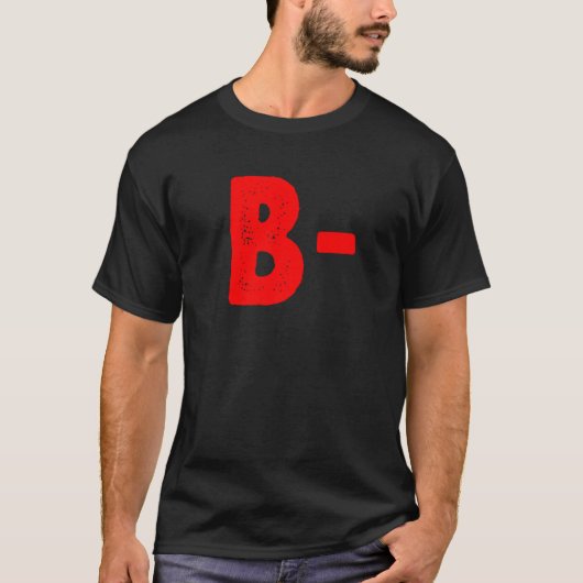 Grading Education School Letter B Teacher Lesson S T-shirt (Voorkant)