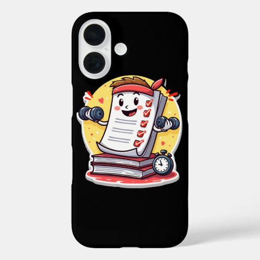 Grading Papers is mijn cardio cadeau voor docenten Case-Mate iPhone Case (Achterkant)