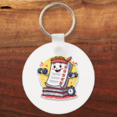 Grading Papers is mijn cardio cadeau voor docenten Sleutelhanger (Voorkant)