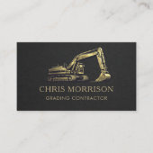 Grading Services Graafmachine Professional Visitekaartje (Voorkant)