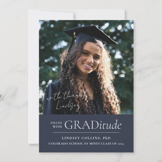 GRADitude Photo Navy Afstuderen koninklijke public Aankondiging