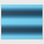 Gradiumblauw ombre cadeaupapier (Vlak)