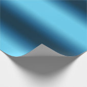 Gradiumblauw ombre cadeaupapier (Hoek)