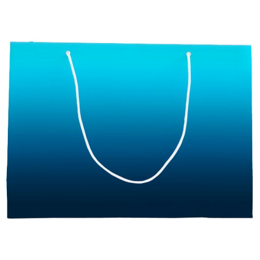 Gradiumblauw ombre groot cadeauzakje (Achterkant)