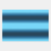 Gradiumblauw ombre inpakpapier vel (Voorkant)
