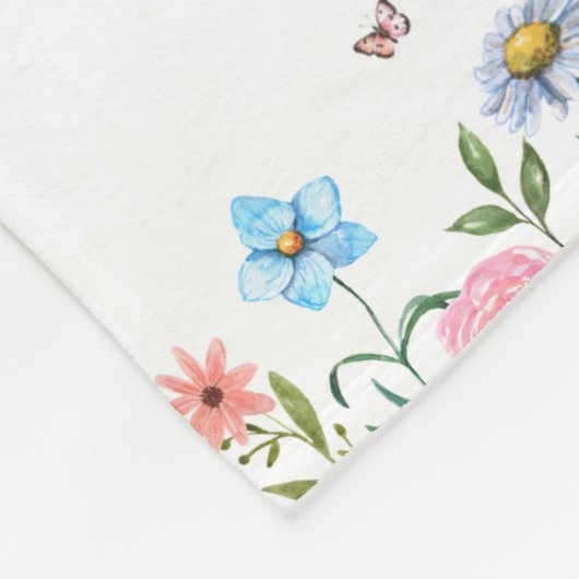 GRADMA Fotocollage Aangepaste naam Fleece Deken (Hoek)