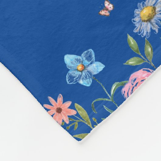 GRADMA Fotocollage Aangepaste naam Fleece Deken (Hoek)